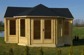 The WILLOW Log Cabin NEW MODEL