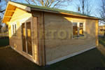 Log Cabin Cambridge 5.5x5.5m Insulated Cabin