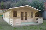 Log Cabin Edenbridge - 5x9 log cabin